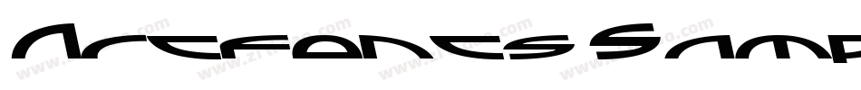 Artfonts Sampler字体转换
